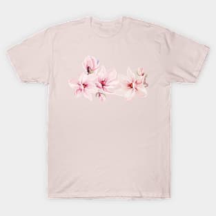 Pink Magnolia Blossom T-Shirt